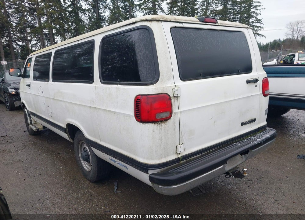 1999 DODGE RAM WAGON 3500 VIN: 2B5WB35Z9XK578368