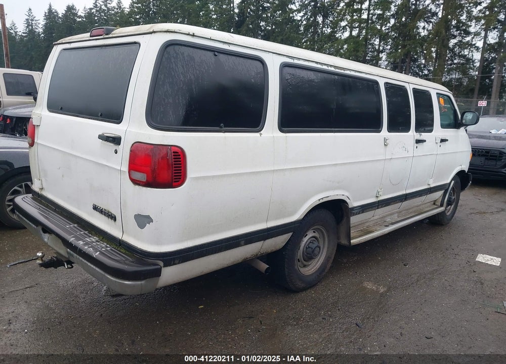 1999 DODGE RAM WAGON 3500 VIN: 2B5WB35Z9XK578368
