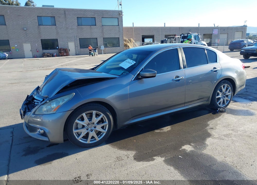 2011 INFINITI G37 VIN: JN1CV6AP1BM507470