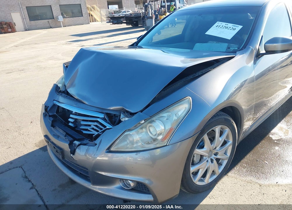 2011 INFINITI G37 VIN: JN1CV6AP1BM507470