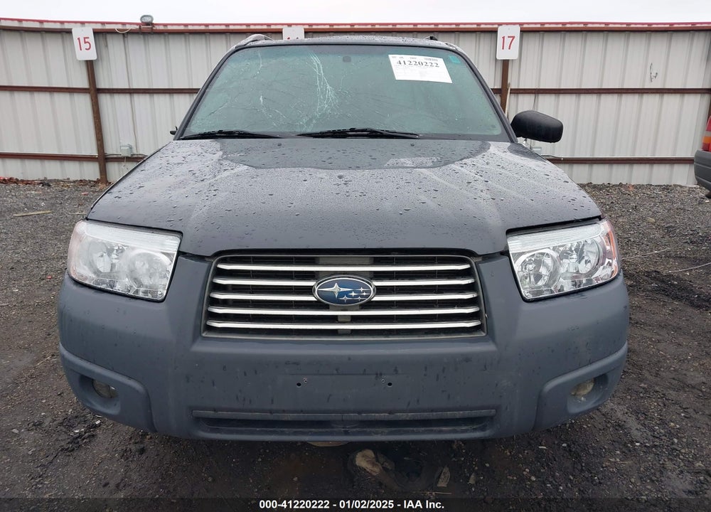 2008 SUBARU FORESTER 2.5X VIN: JF1SG63658H701174