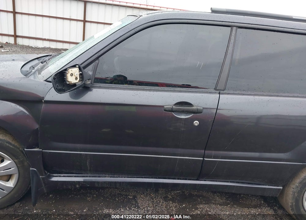 2008 SUBARU FORESTER 2.5X VIN: JF1SG63658H701174