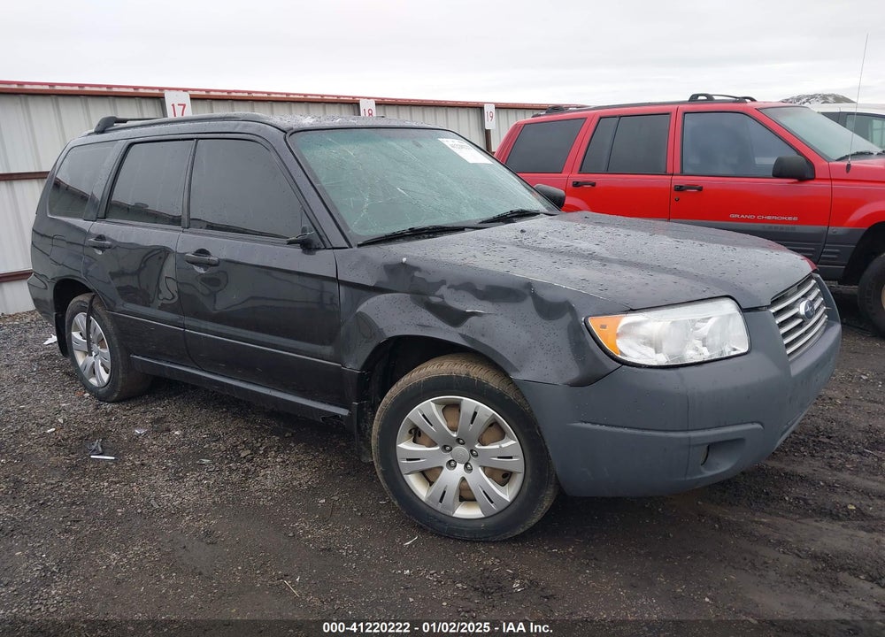 2008 SUBARU FORESTER 2.5X VIN: JF1SG63658H701174