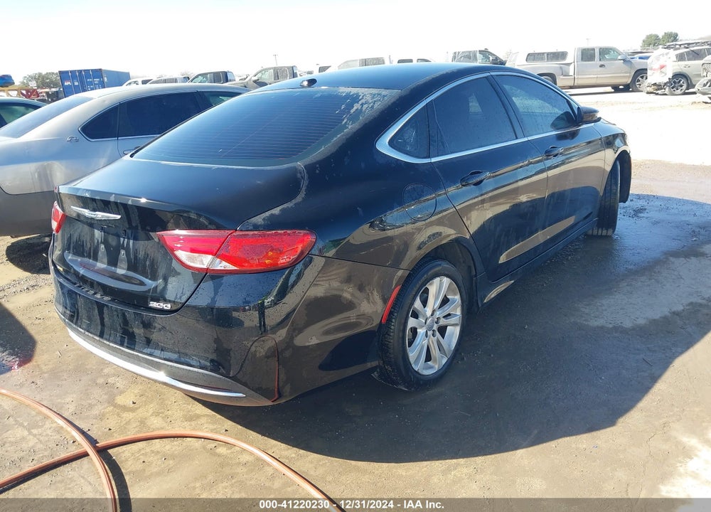 2015 CHRYSLER 200 LIMITED VIN: 1C3CCCAB5FN666566