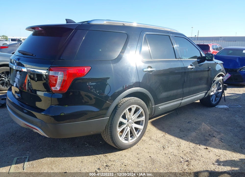 2017 FORD EXPLORER LIMITED VIN: 1FM5K7F87HGC06954