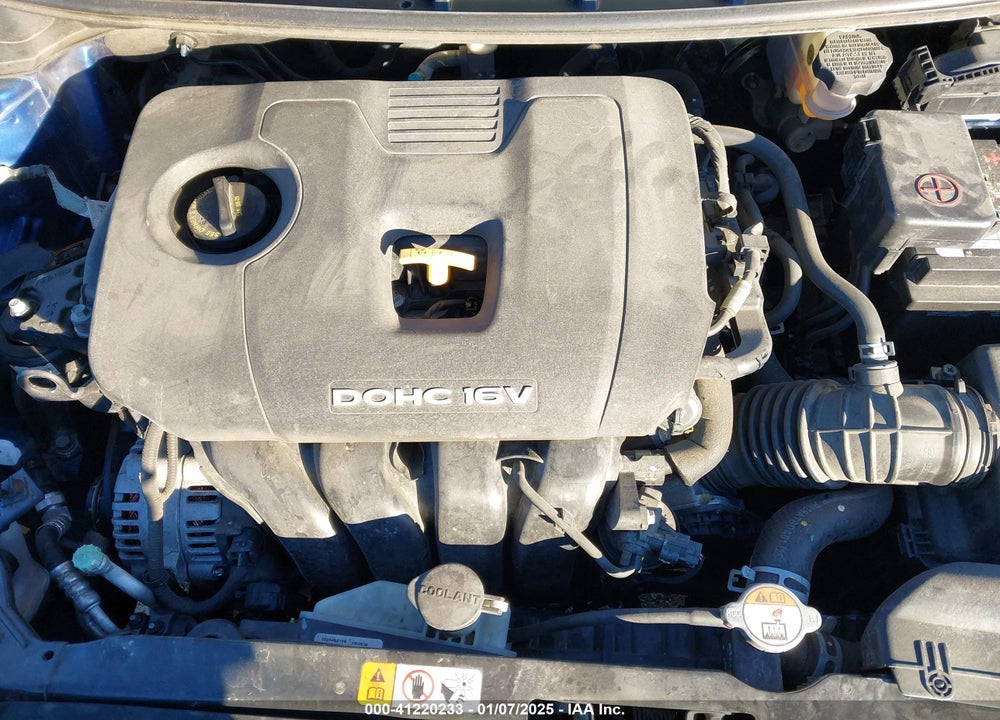 2017 KIA FORTE VIN: 3KPFK4A7XHE129731