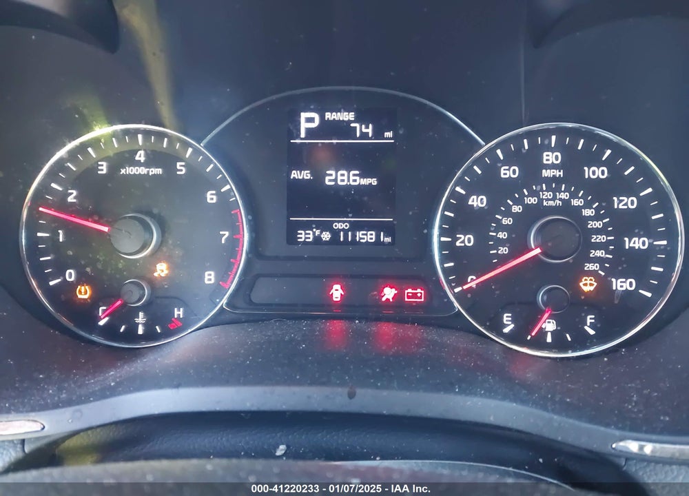 2017 KIA FORTE VIN: 3KPFK4A7XHE129731