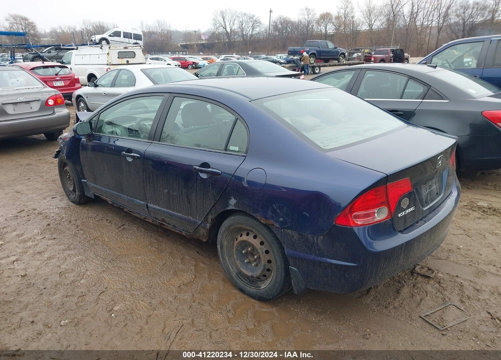 2007 HONDA CIVIC LX VIN: 1HGFA16557L066456