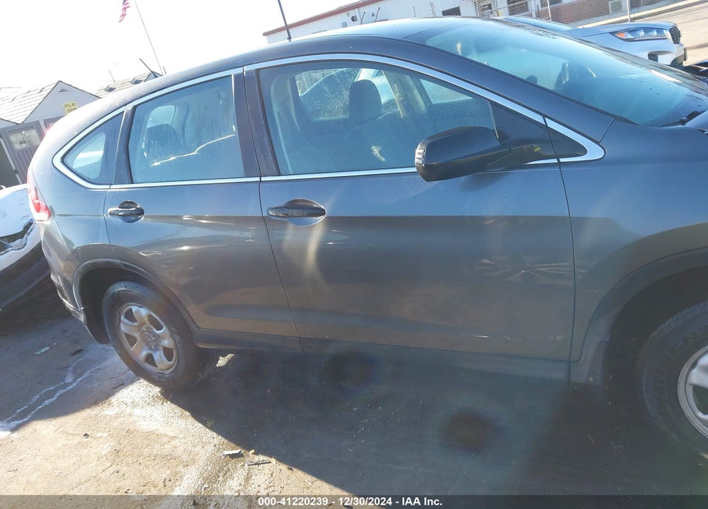 2013 HONDA CR-V LX VIN: 3CZRM3H32DG702392