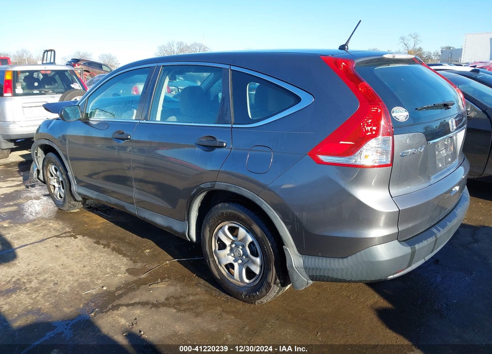 2013 HONDA CR-V LX VIN: 3CZRM3H32DG702392