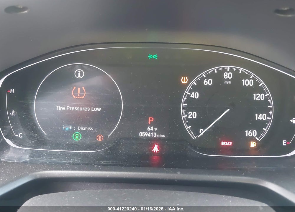 2020 HONDA ACCORD VIN: 1HGCV1F37LA003628