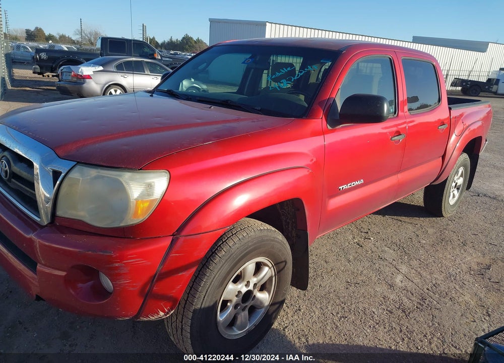 2005 TOYOTA TACOMA PRERUNNER V6 VIN: 5TEJU62N75Z072132