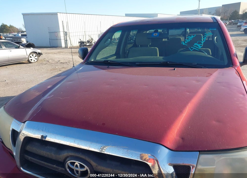 2005 TOYOTA TACOMA PRERUNNER V6 VIN: 5TEJU62N75Z072132