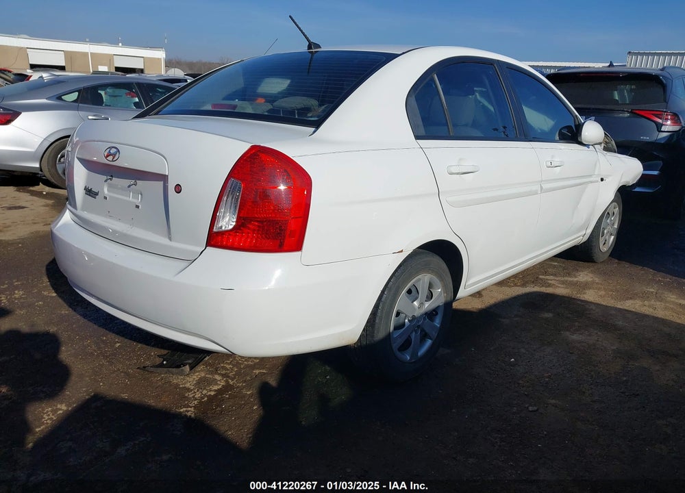 2008 HYUNDAI ACCENT VIN: KMHCN46C88U185034