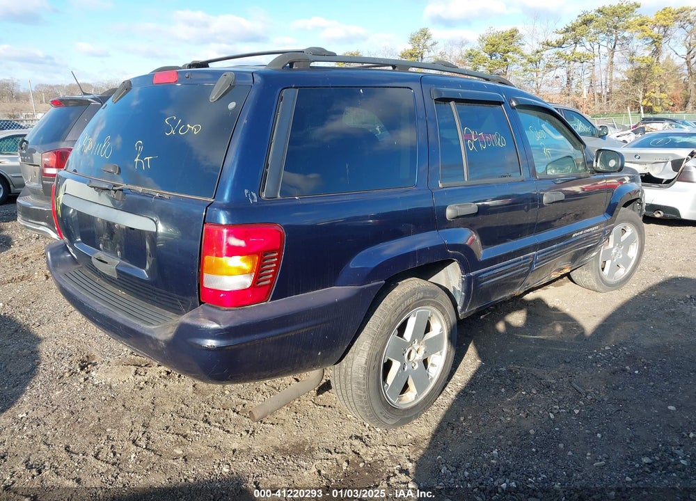 2004 JEEP GRAND CHEROKEE LAREDO VIN: 1J8GW48S24C375301
