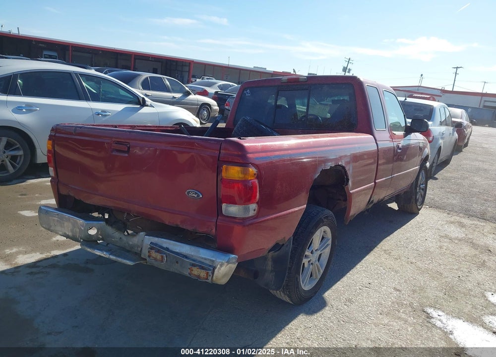 1998 FORD RANGER VIN: 1FTYR14U6WPA89505