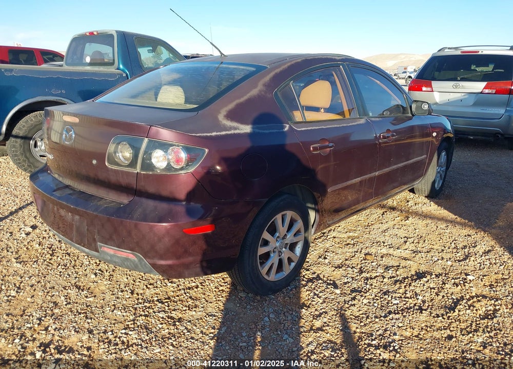 2007 MAZDA 3 I VIN: JM1BK12F971674016