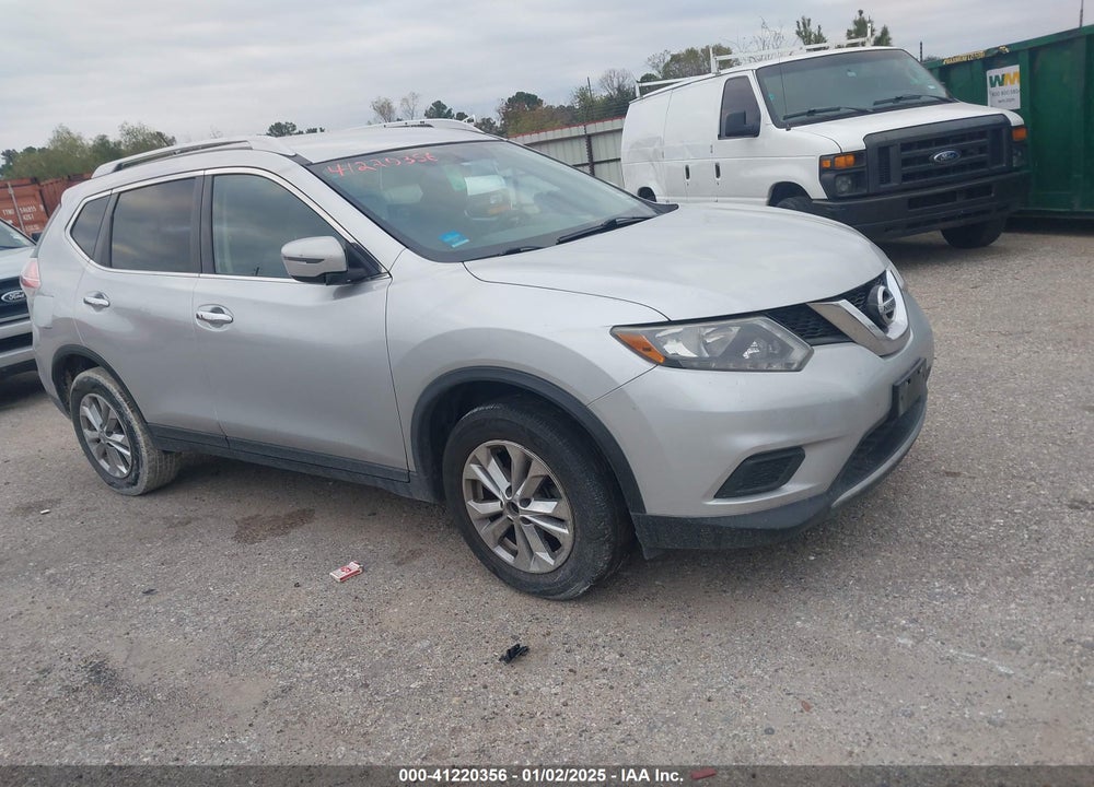 2016 NISSAN ROGUE SV VIN: KNMAT2MV6GP636968