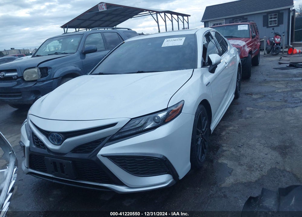 2021 TOYOTA CAMRY XSE HYBRID VIN: 4T1K31AK0MU552520