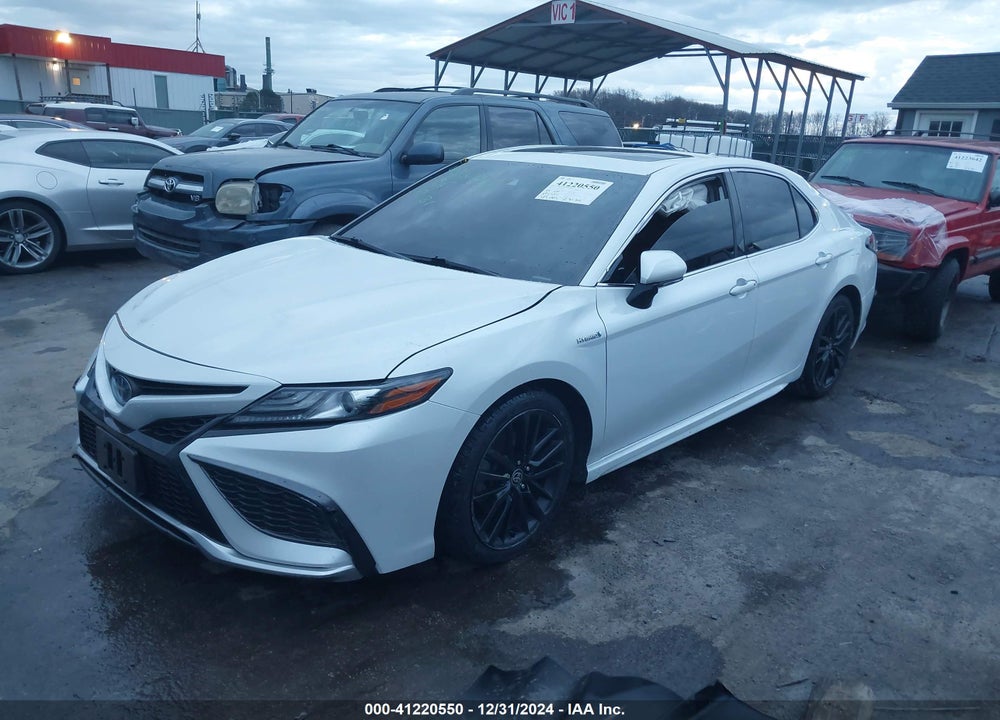 2021 TOYOTA CAMRY XSE HYBRID VIN: 4T1K31AK0MU552520