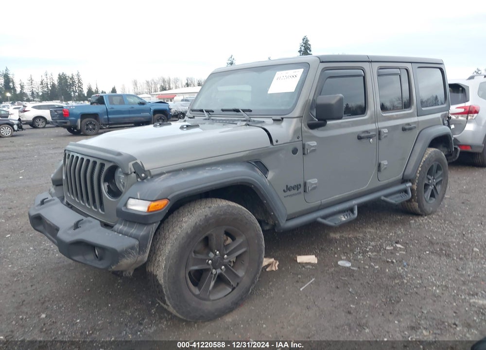 2021 JEEP WRANGLER UNLIMITED SPORT ALTITUDE 4X4 VIN: 1C4HJXDM8MW667794