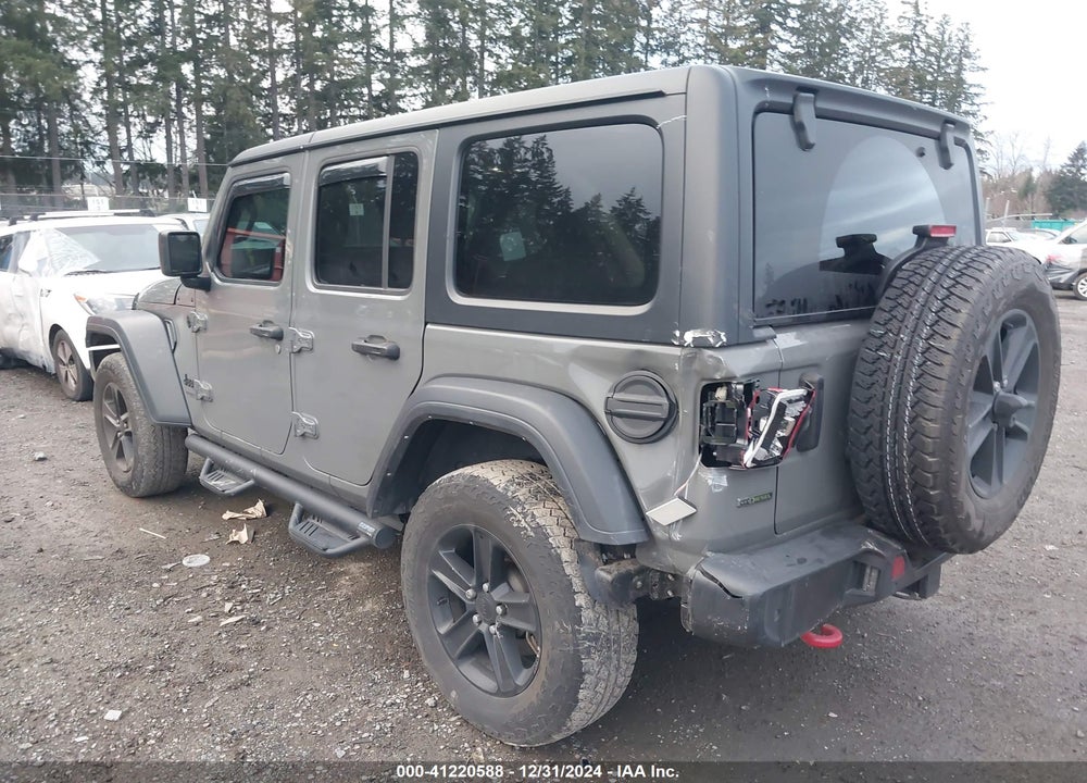 2021 JEEP WRANGLER UNLIMITED SPORT ALTITUDE 4X4 VIN: 1C4HJXDM8MW667794