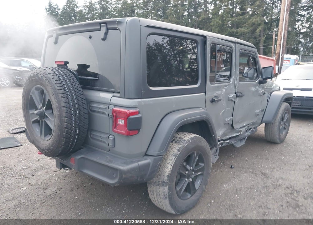 2021 JEEP WRANGLER UNLIMITED SPORT ALTITUDE 4X4 VIN: 1C4HJXDM8MW667794