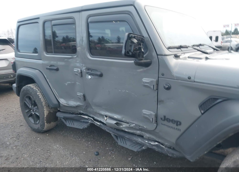 2021 JEEP WRANGLER UNLIMITED SPORT ALTITUDE 4X4 VIN: 1C4HJXDM8MW667794