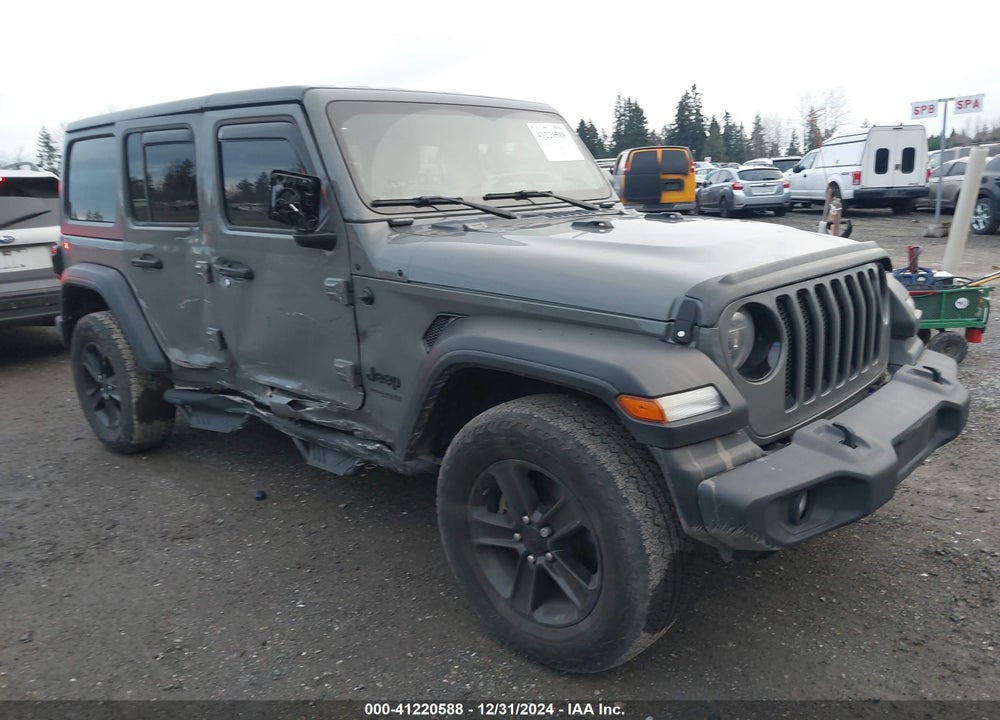 2021 JEEP WRANGLER UNLIMITED SPORT ALTITUDE 4X4 VIN: 1C4HJXDM8MW667794