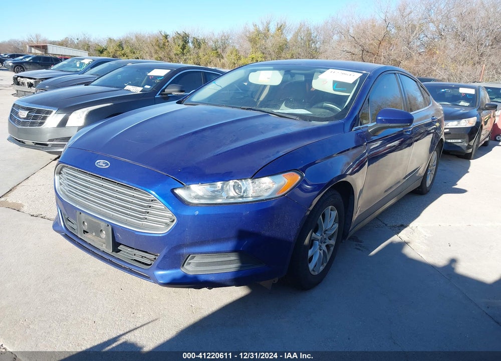 2016 FORD FUSION VIN: 3FA6P0G70GR132636