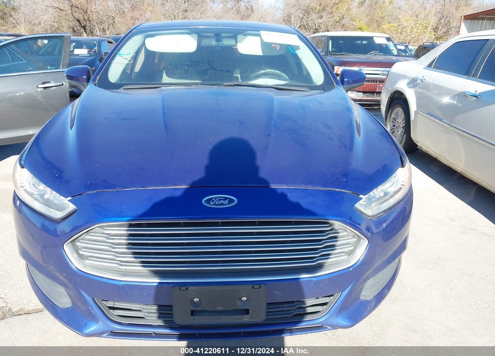 2016 FORD FUSION VIN: 3FA6P0G70GR132636