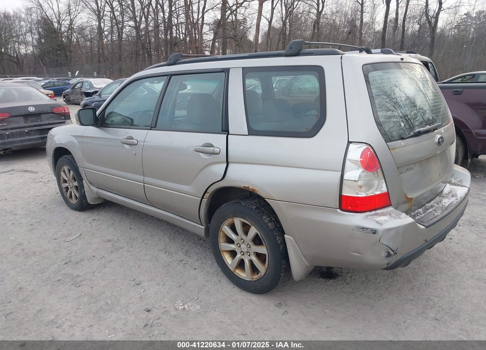 2006 SUBARU FORESTER 2.5X VIN: JF1SG65696H733331