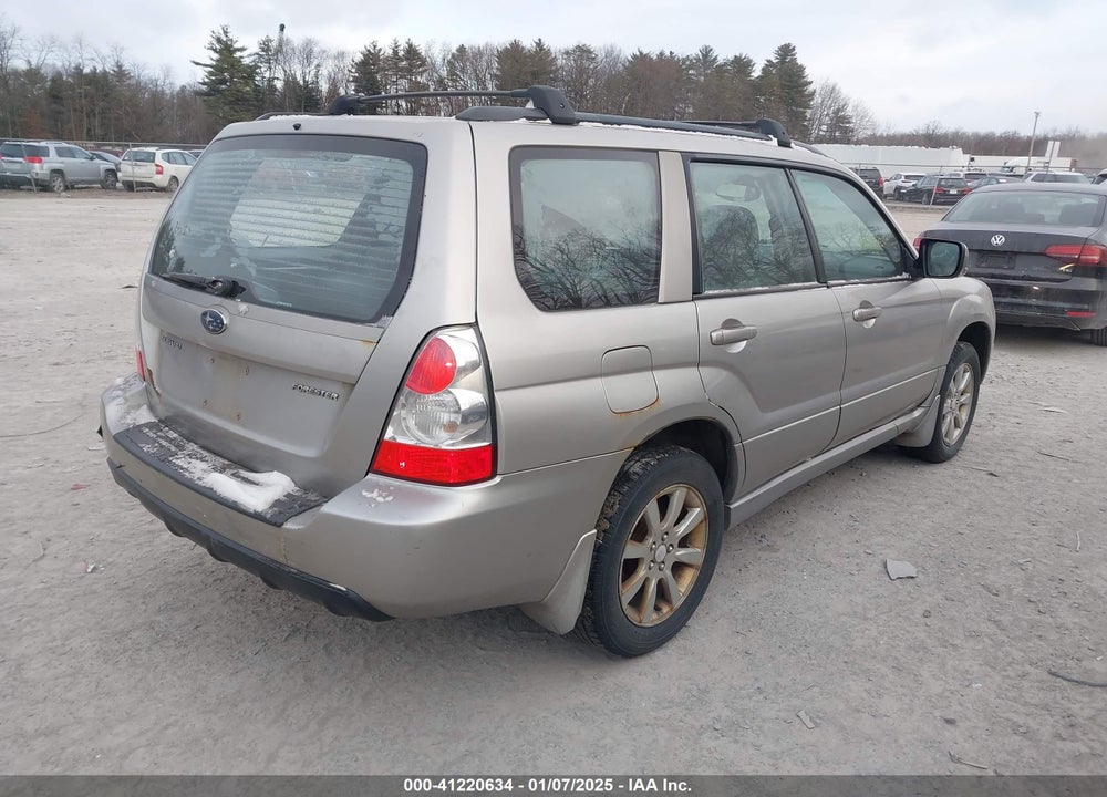 2006 SUBARU FORESTER 2.5X VIN: JF1SG65696H733331