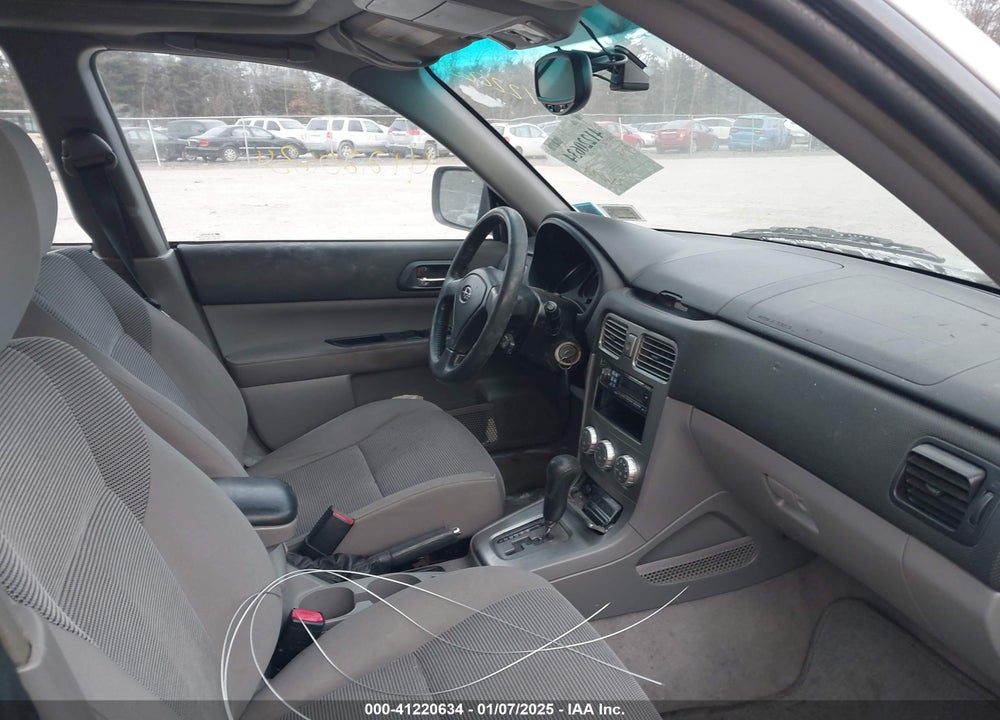 2006 SUBARU FORESTER 2.5X VIN: JF1SG65696H733331