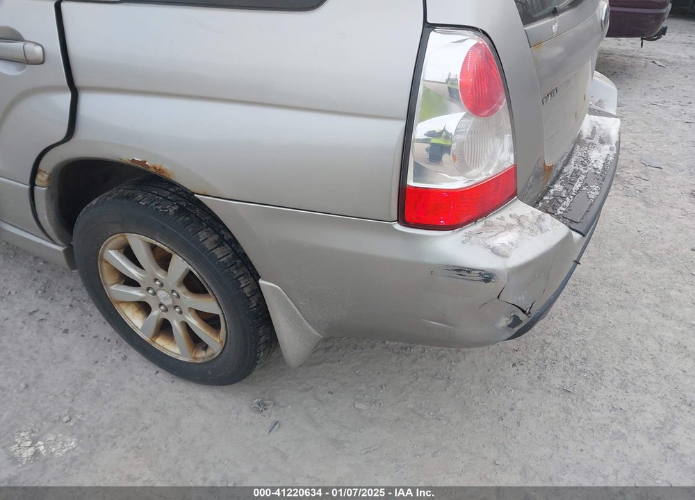 2006 SUBARU FORESTER 2.5X VIN: JF1SG65696H733331