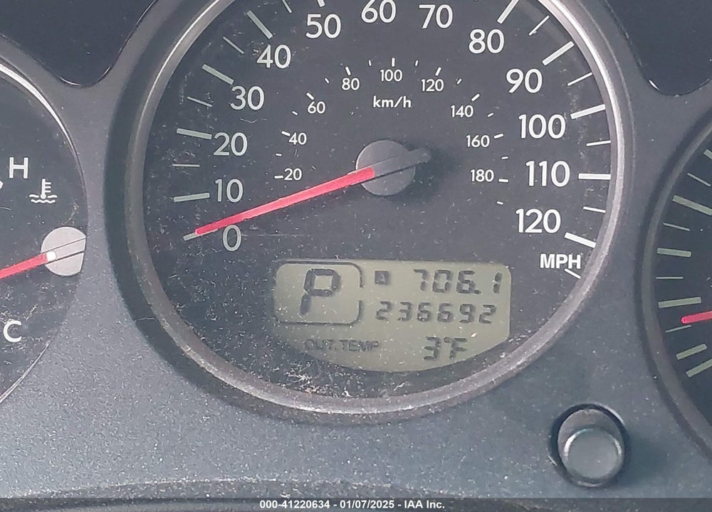 2006 SUBARU FORESTER 2.5X VIN: JF1SG65696H733331