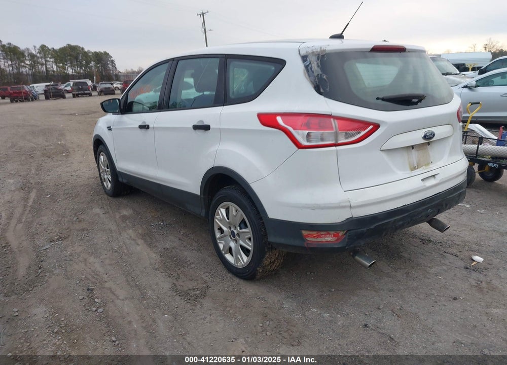 2013 FORD ESCAPE S VIN: 1FMCU0F79DUA23793