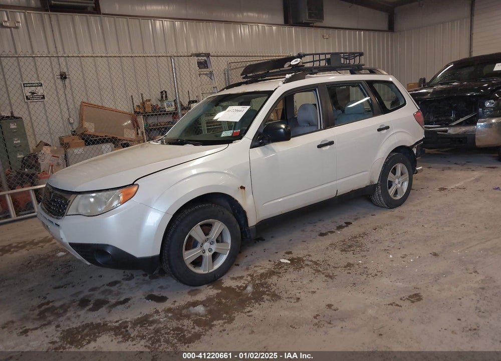 2010 SUBARU FORESTER 2.5X VIN: JF2SH6BC6AH764399