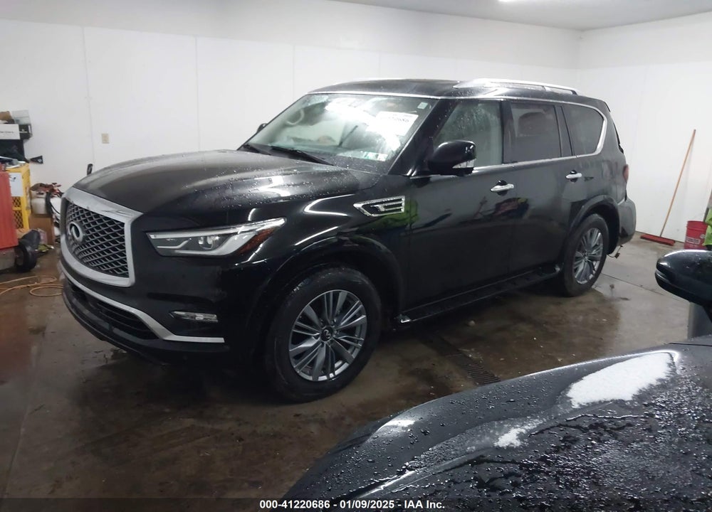 2021 INFINITI QX80 LUXE AWD VIN: JN8AZ2AE7M9271868