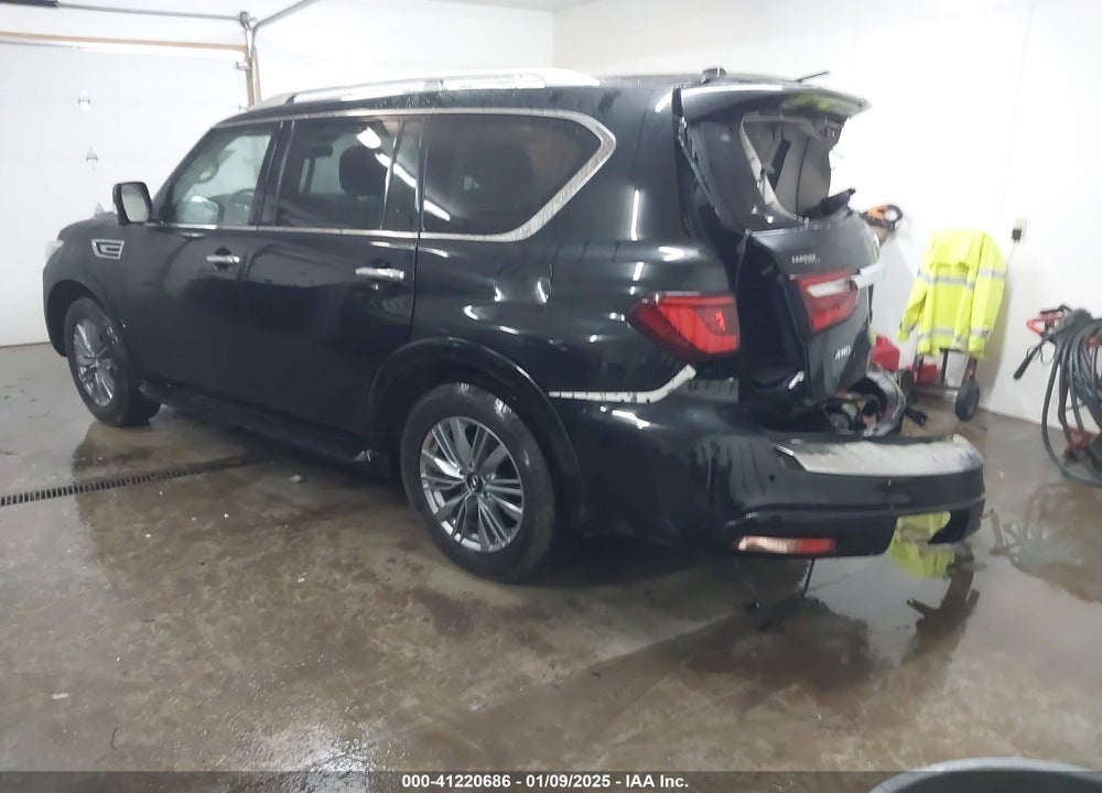 2021 INFINITI QX80 LUXE AWD VIN: JN8AZ2AE7M9271868