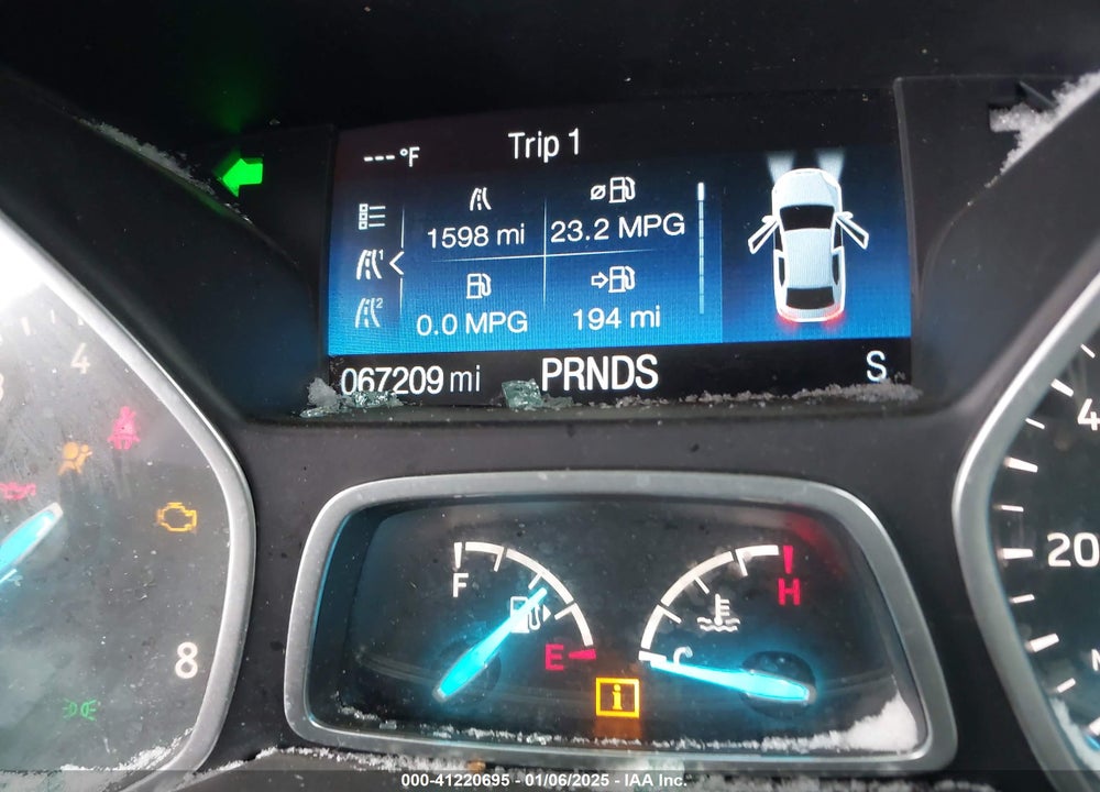 2018 FORD ESCAPE S VIN: 1FMCU0F77JUA93725