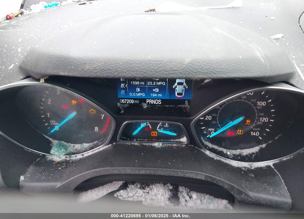 2018 FORD ESCAPE S VIN: 1FMCU0F77JUA93725