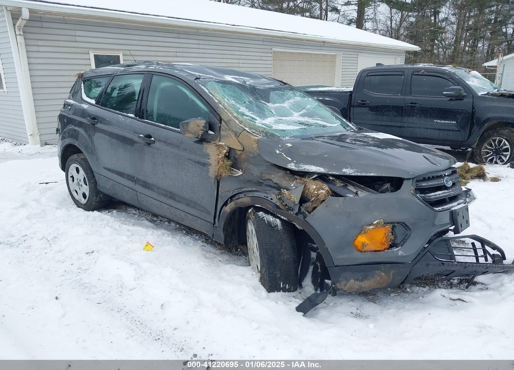 2018 FORD ESCAPE S VIN: 1FMCU0F77JUA93725