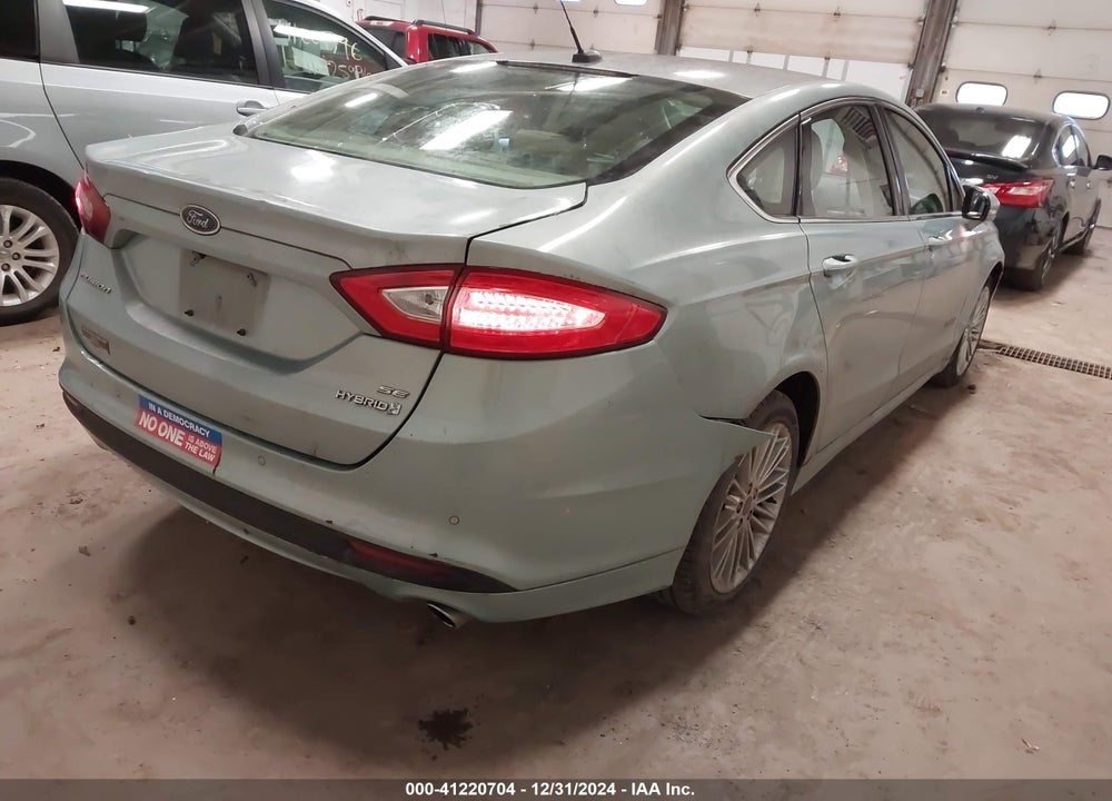 2014 FORD FUSION VIN: 3FA6P0LU6ER265684