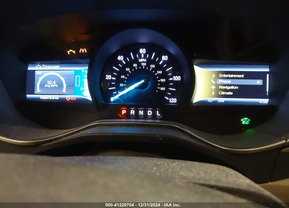 2014 FORD FUSION VIN: 3FA6P0LU6ER265684