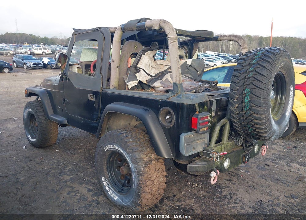 1997 JEEP WRANGLER SPORT VIN: IJ4FY19S7VP440254