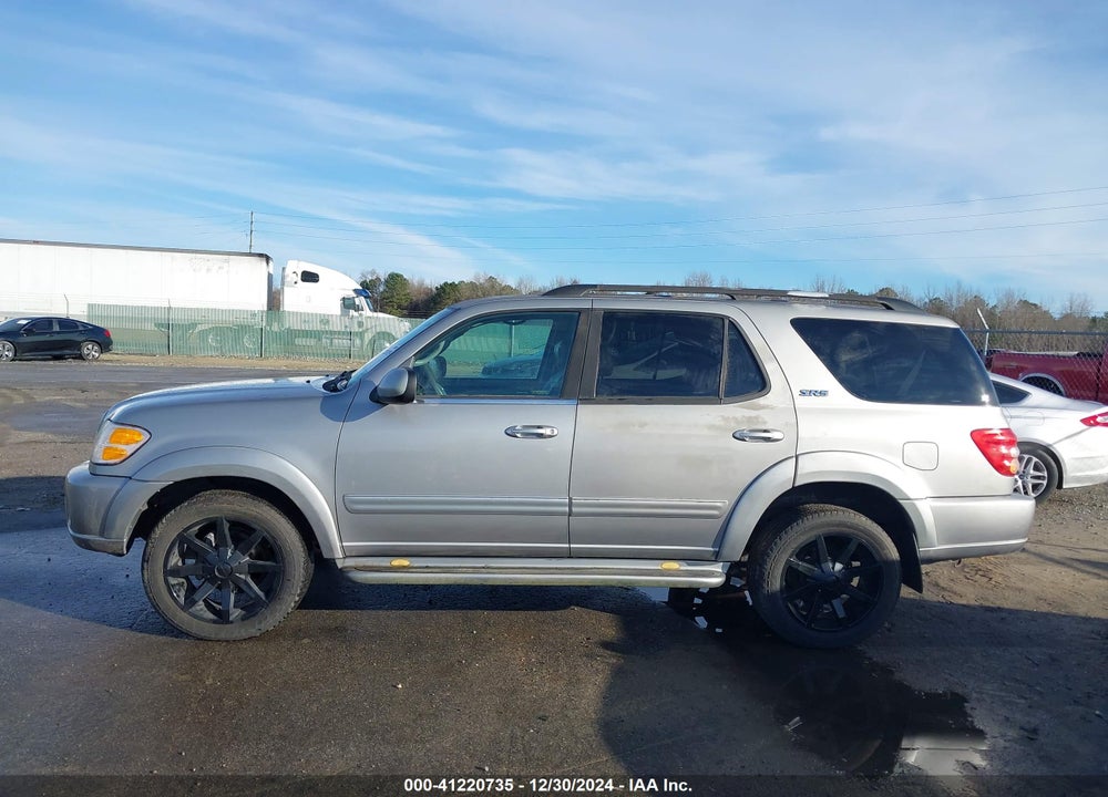 2003 TOYOTA SEQUOIA SR5 V8 VIN: 5TDZT34A43S145076