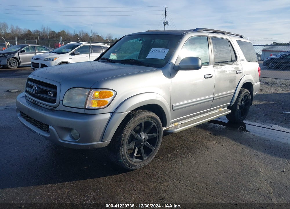 2003 TOYOTA SEQUOIA SR5 V8 VIN: 5TDZT34A43S145076