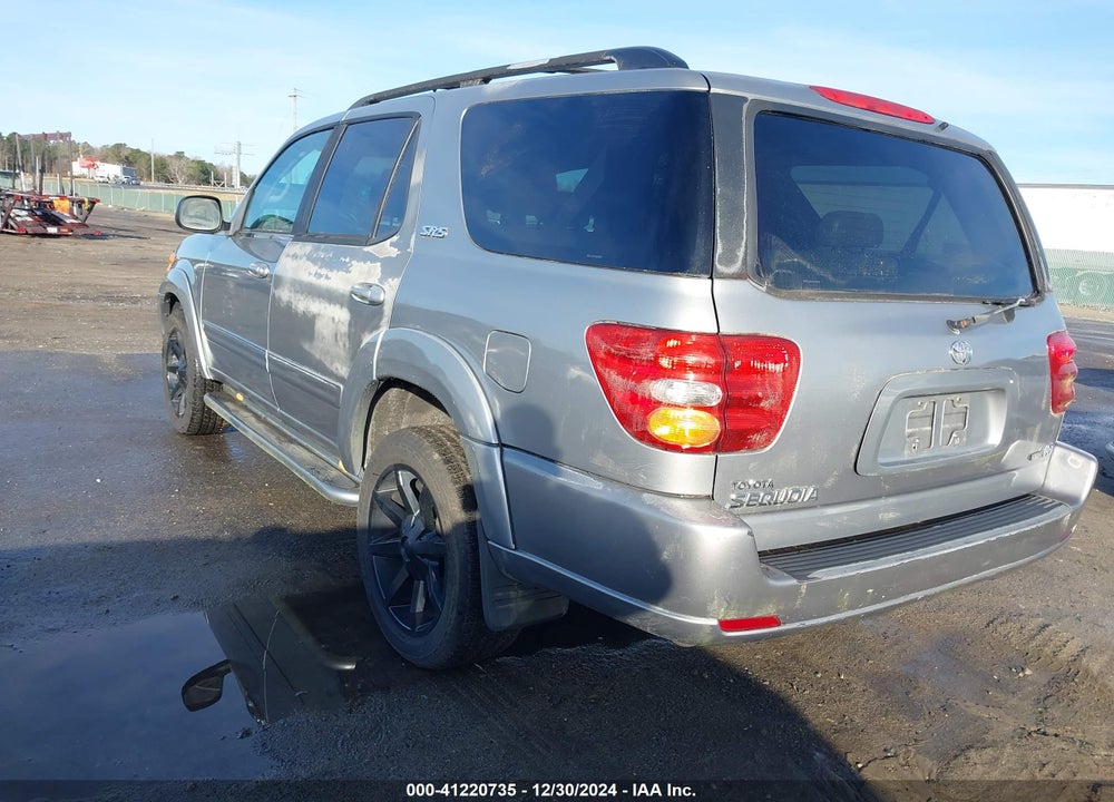 2003 TOYOTA SEQUOIA SR5 V8 VIN: 5TDZT34A43S145076