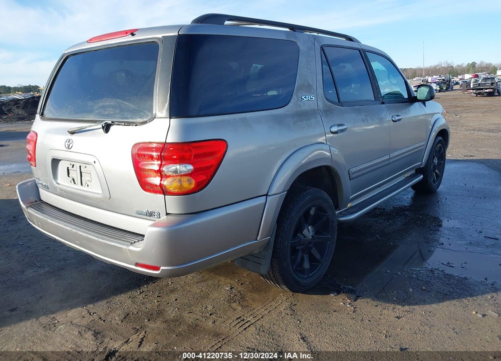 2003 TOYOTA SEQUOIA SR5 V8 VIN: 5TDZT34A43S145076